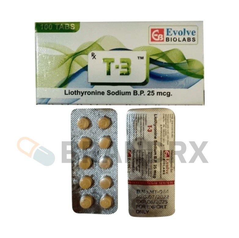 Buy T-3 25 mcg Evolve Biolabs London